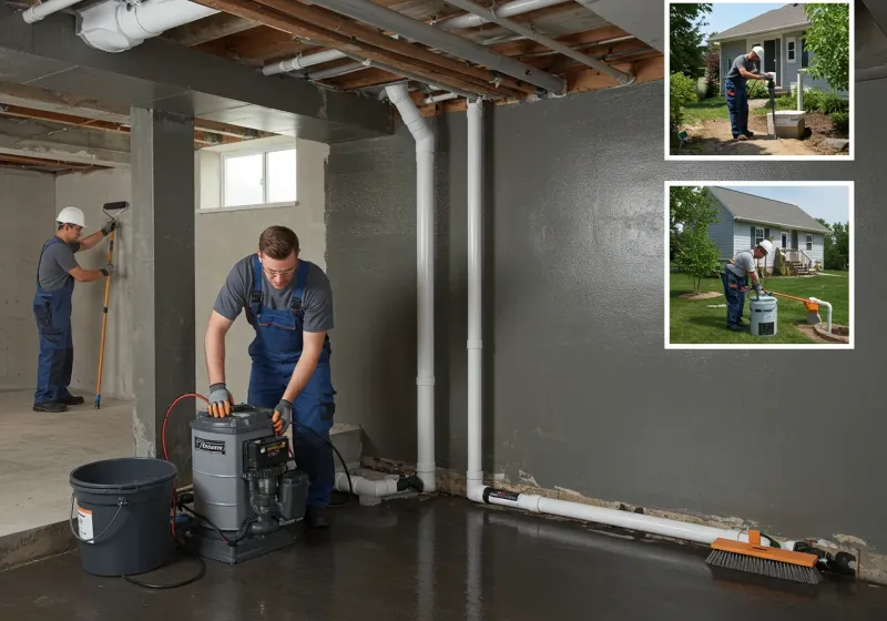 Basement Waterproofing and Flood Prevention process in Pearl City, HI
